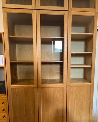 Libreria vetrinetta Billy/Oxberg