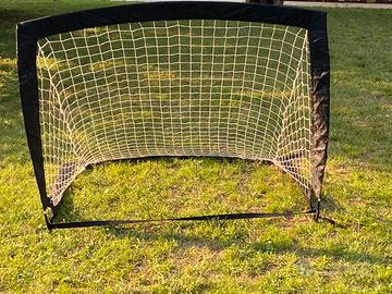 Set 2 porte da calcio per bimbi