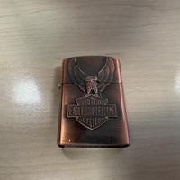 Accendino tipo zippo, ricaricabile, nuovo