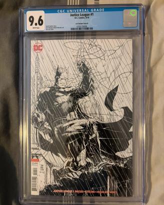 CGC Justice League 1 Variant Jim lee 9.6