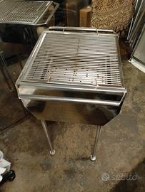 barbecue a legna smontabile prof