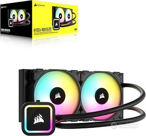 Corsair H100x RGB ELITE Sistema di Raffreddamento