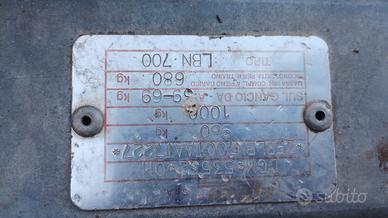 carrello barca appena rrvisionato