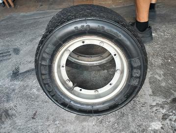 vespa 2 copertoni, cerchi,camera d' aria 