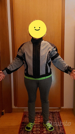 giacca moto maschile