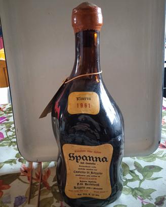 Vino Spanna del Castello riserva 1961