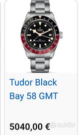 orologio tudor gmt58