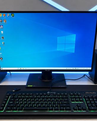 Monitor TUF GAMING 24” KEYBOARD MOUSE CORSAIR + TP
