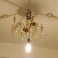 Lampadario in vetro di Murano