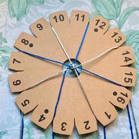 Disco grande da Kumihimo