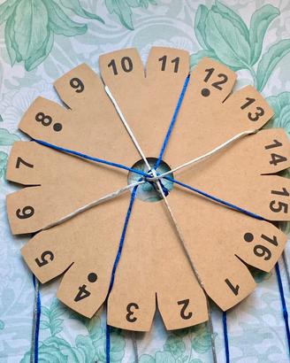 Disco grande da Kumihimo