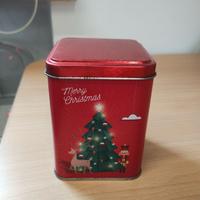 Barattolo in latta "Christmas Carol"