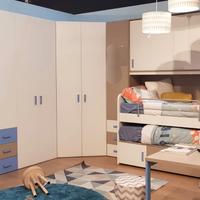 Cameretta angolare completa