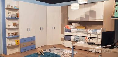 Cameretta angolare completa