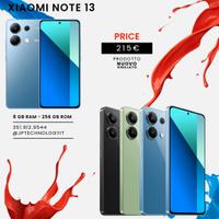 XIAOMI NOTE 13 NUOVO SIGILLATO GARANZIA XIAOMI