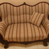 Divano 2 posti  Luigi Filippo Danese metà 800