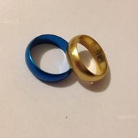 Anello originale BREIL Donna Blu Oro Secretly