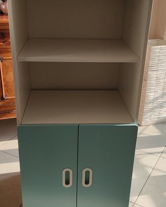 mobiletto con scomparto libreria 