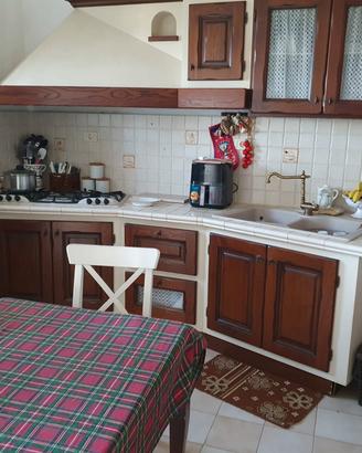 Cucina finto muratura
