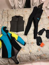 Muta  subacquea uomo tg 44 M SEAC SUB