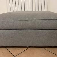 pouf contenitore grigio