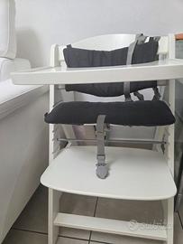 Seggiolone Pappa in Legno Alpha+ - Seggiolone Evol