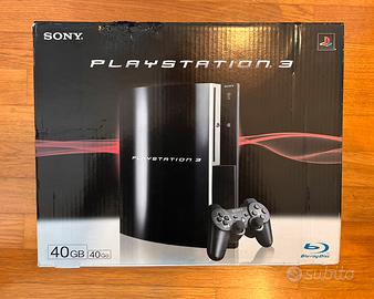 Ps3 Fat 40gb da collezione con scatola