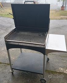 Barbecue Famur BK8 Elite a legna e carbone