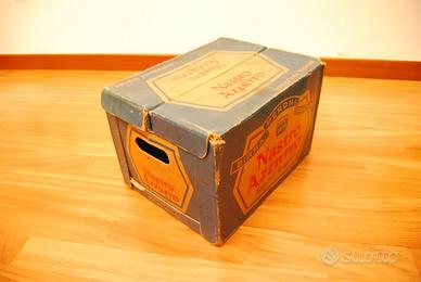 Scatola - cassa Birra Nastro Azzurro anni 60