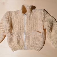 maglioncino lana fatto a mano 