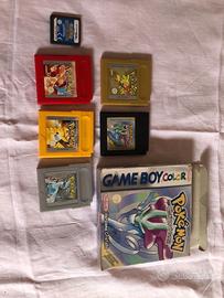 Pokemon oro, rosso,silver,cristallo sconto a 31/07
