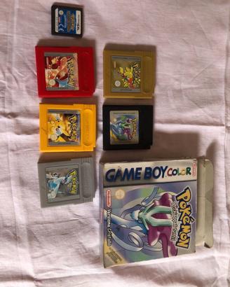 Pokemon oro, rosso,silver,cristallo sconto a 31/07