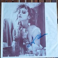 MADONNA LIKE A VIRGIN LP FIRMATO  CON CERTIFICATO 