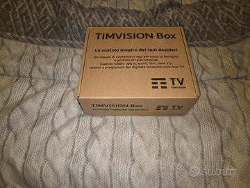 Tim vision box 4 k nuovo 