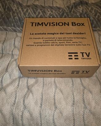 Tim vision box 4 k nuovo 