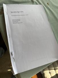 Libro di JavaScript per Principianti  JavaScript
