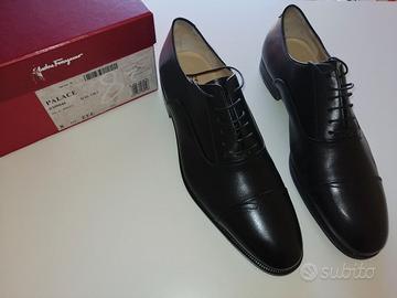 Ferragamo Scarpe Oxford 8 mezzo 43 stringate uomo