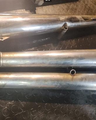 4 Marmitte busso per Honda Cb four 750.