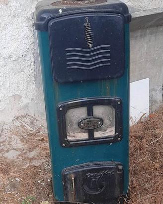 Stufa a legna vintage Sideros