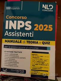Manuale concorso inps ultima edizione