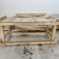 Banco da lavoro in legno