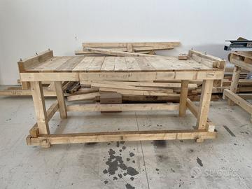 Banco da lavoro in legno