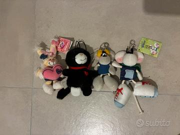 Set 4 peluche nici/diddl