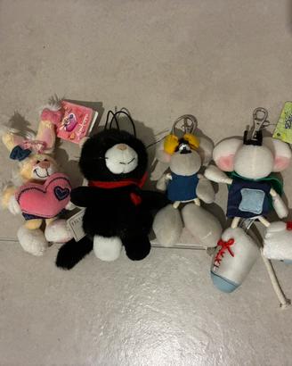Set 4 peluche nici/diddl