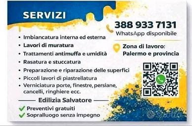 imbianchino muratore indoratore edilizia Palermo 