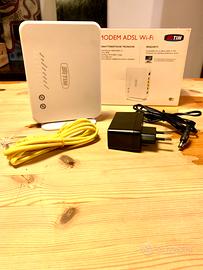 Modem Router Wi-Fi adsl Tim con scatola e istruz.