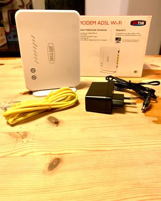 Modem Router Wi-Fi adsl Tim con scatola e istruz.