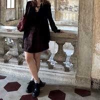 Gonna a quadri rossa