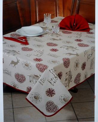 TOVAGLIE, COPRITAVOLO 6 posti 140x180 cm