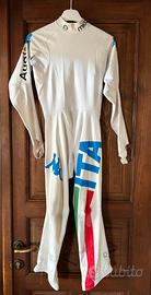 Tutina da gara coppa del mondo con marchio FIS